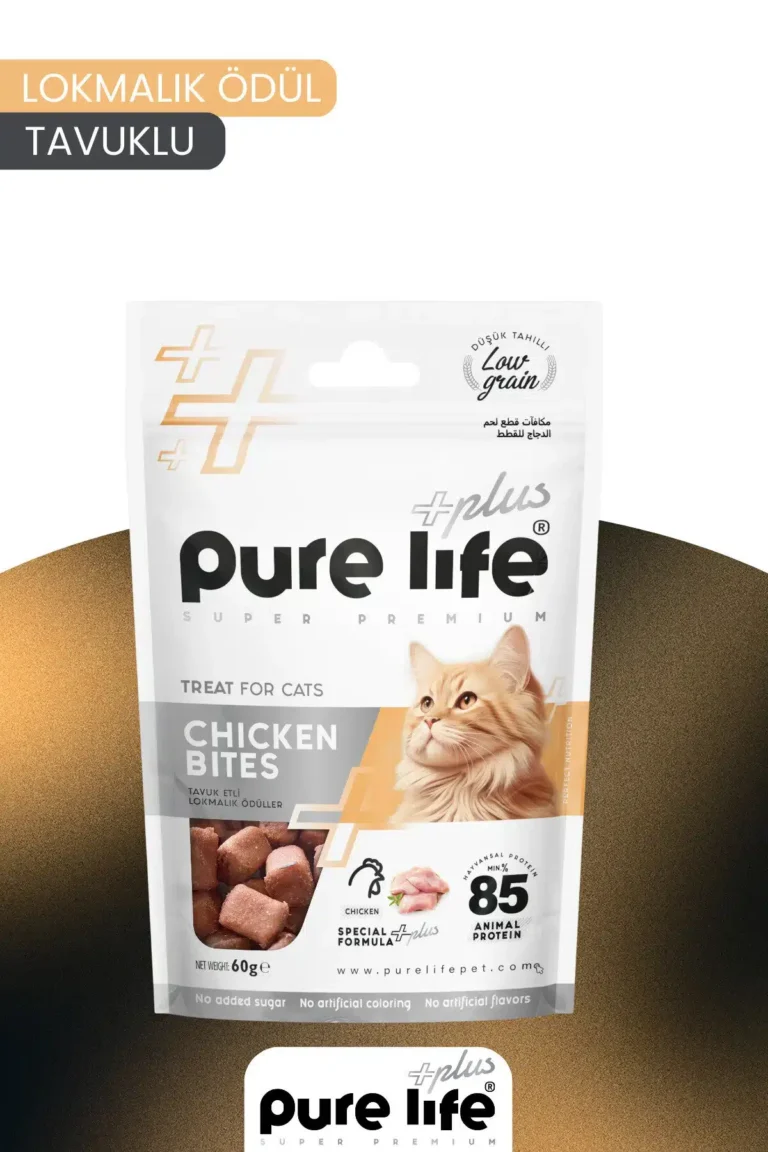 PURELİFE PLUS TAVUKLU LOKMALIK