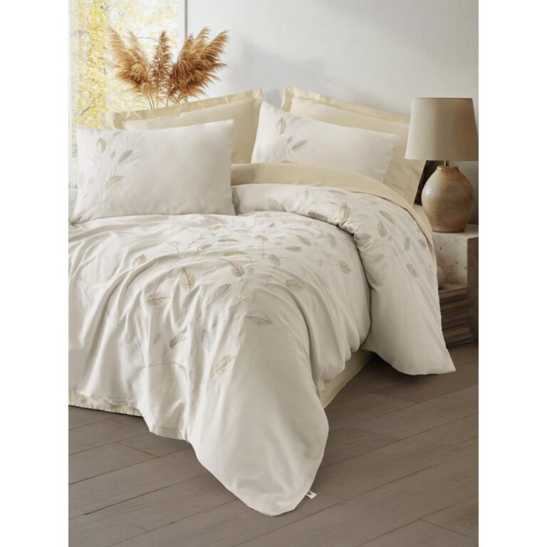 Cotton Box Nakışlı Saten