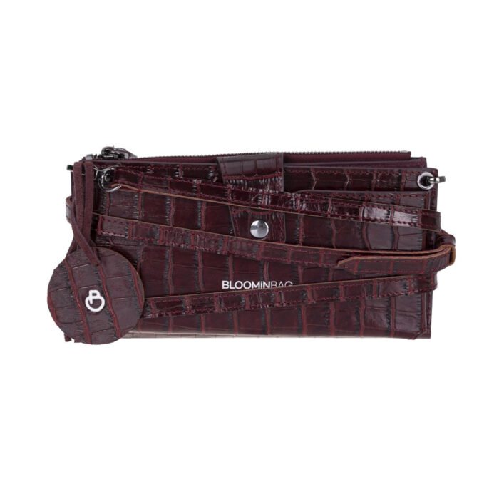 Bloominbag Burgundy Croco Lozan 3