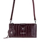 Bloominbag Burgundy Croco Lozan 4