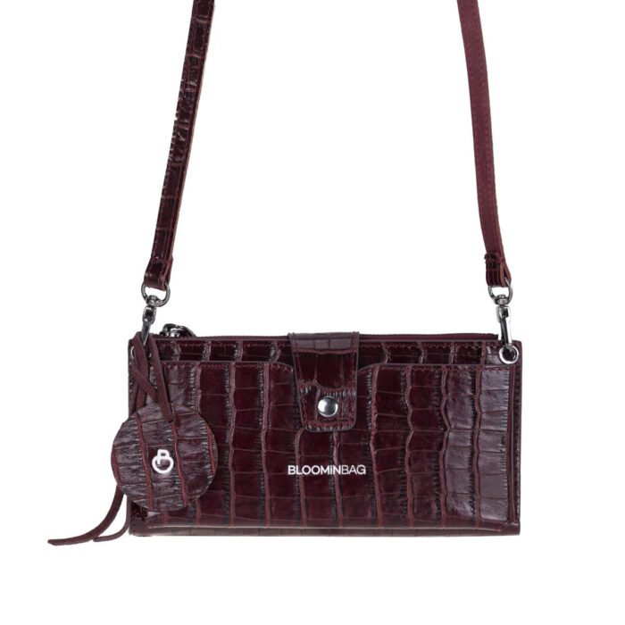 Bloominbag Burgundy Croco Lozan 4