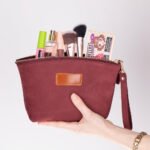 Bloominbag Burgundy Dust Clutch 4