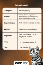 PURELİFE KISIR YETİŞKİN KEDİ 2