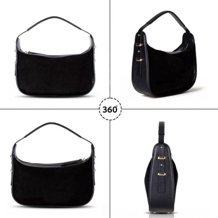 Bloominbag Arden Noir Süet 4