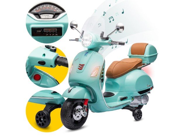 Vespa Çocuk Akülü Motosiklet