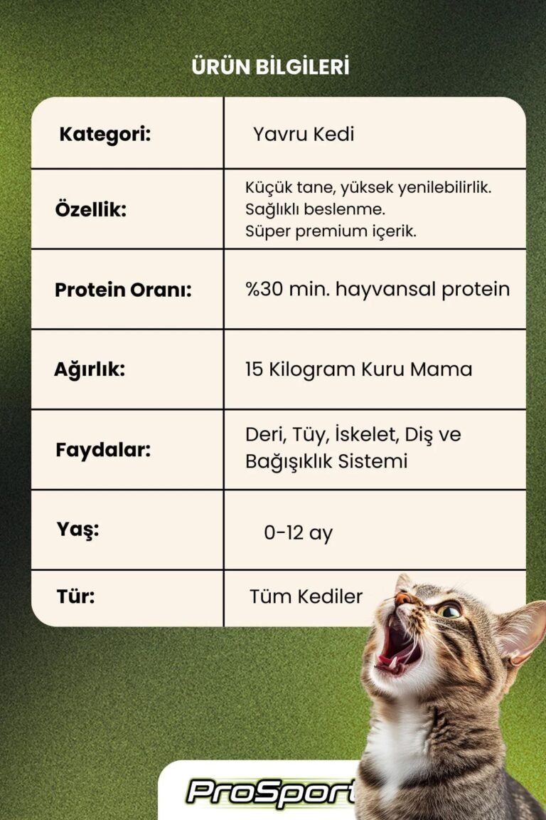 PROSPORT YAVRU KEDİ MAMASI 2
