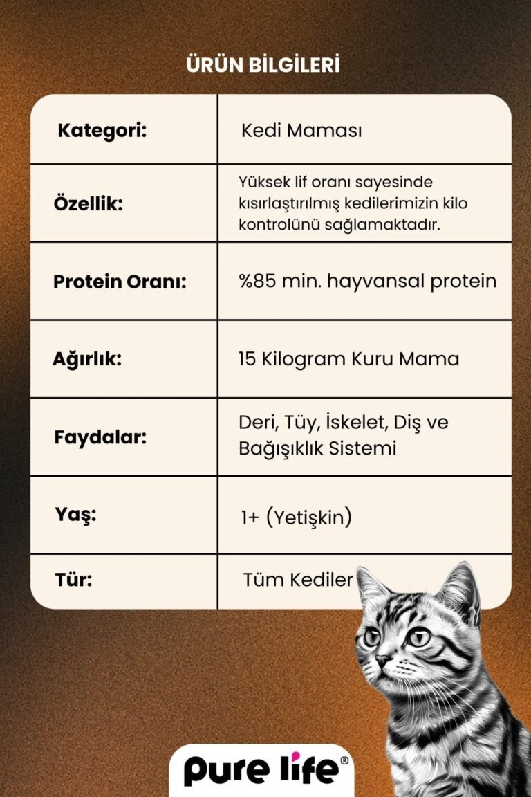 PURELİFE YETİŞKİN BALIK ETLİ 2