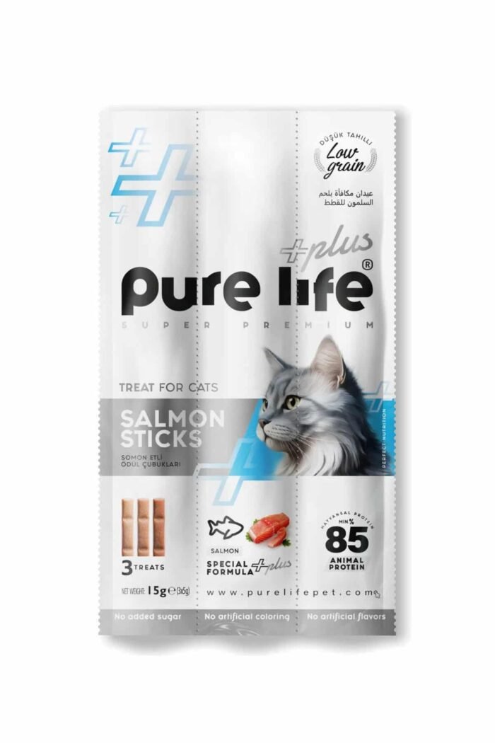 PURELİFE PLUS SOMONLU KEDİ 5