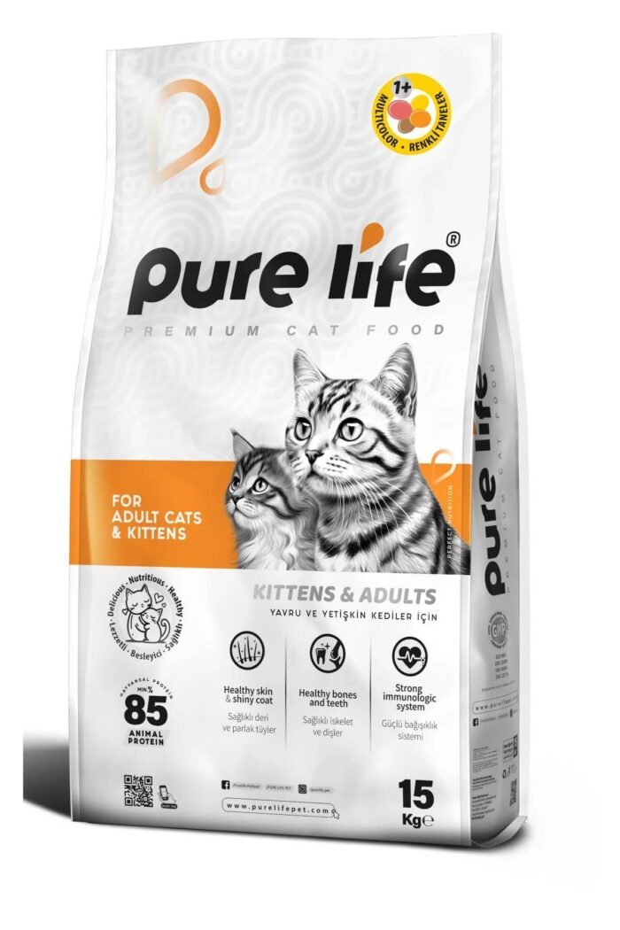 PURELİFE YETİŞKİN KEDİ MAMASI 6