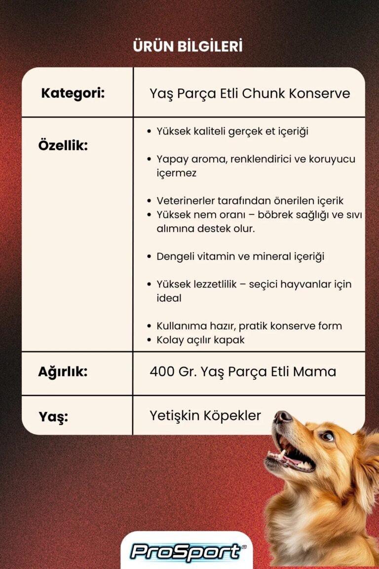 PROSPORT CHUNK SIĞIR ETLİ 2