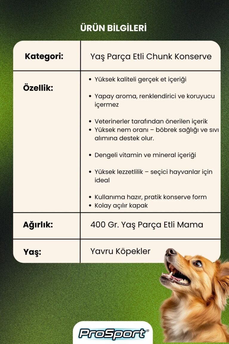 PROSPORT CHUNK KUZU ETLİ 2