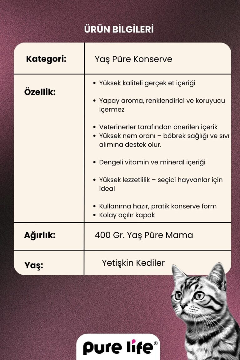 PURELİFE PATE SIĞIR ETLİ 2