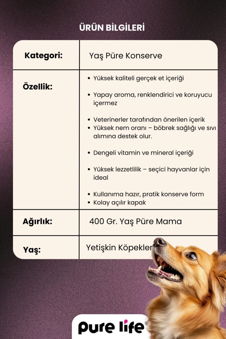 PURELİFE PATE KUZU ETLİ 2