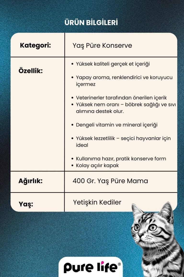 PURELİFE PATE SOMONLU KEDİ 2