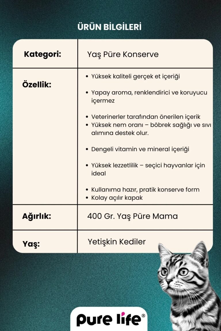 PURELİFE PATE TAVUK ETLİ 2