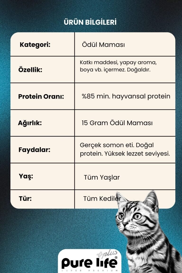 PURELİFE PLUS SOMONLU KEDİ 2