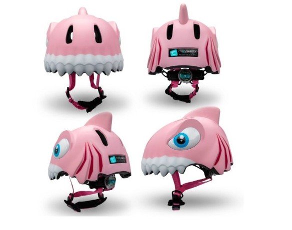 Crazy Safety Shark Pink 2