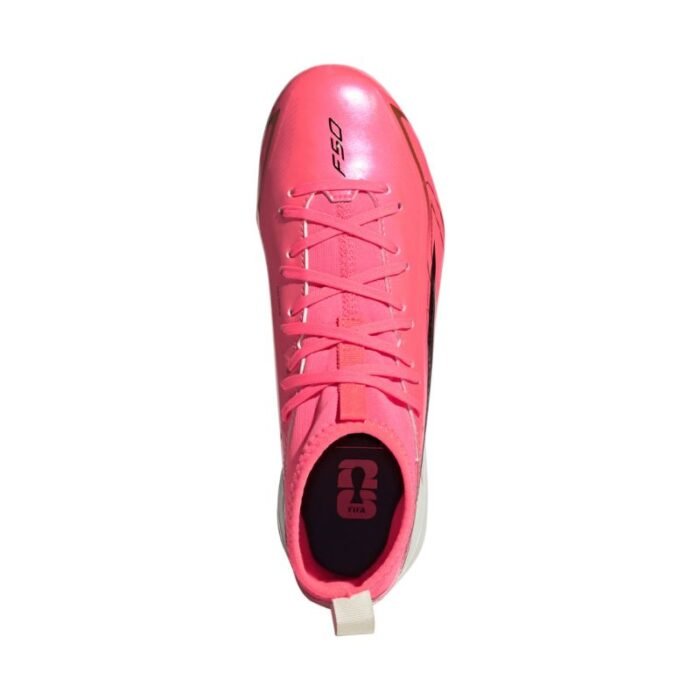 Adidas F50 Hyperfast League Mid FG Çocuk Futbol Ayakkabısı - Görsel 4