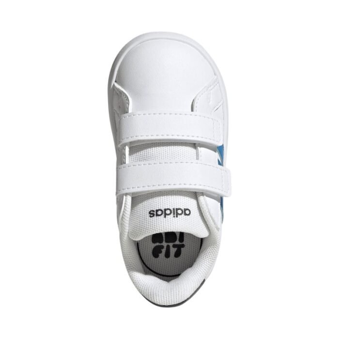 Adidas Grand Court 3.0 Bebek Ayakkabıları Beyaz - Görsel 4