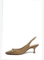 Nine West ACADE 6FX Bej Kadın Topuklu Ayakkabı - Görsel 3