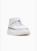 Buckhead Axel Unisex Çocuk Cırtlı Sneaker Ayakkabı 26y Buck4490 Beyaz - Görsel 4