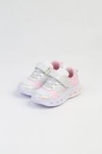 United Colors of Benetton Benetton® İTHAL Gri Pudra Işıklı Çocuk Spor Ayakkabı BNI-10127 - Görsel 4