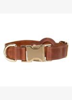 Bloominbag BloomPaw Brown AirTag Yuvalı Hakiki Deri Pet Tasma - Görsel 3