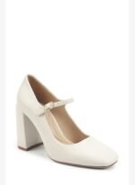 Nine West EDGAR 5PR KIRIK BEYAZ Kadın Topuklu Ayakkabı - Görsel 2