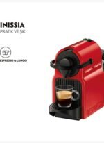 Nespresso C40 Inissia Red Kahve Makinesi, Kırmızı - Görsel 2