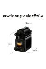Nespresso D40 Inissia Kahve Makinesi,Siyah - Görsel 3