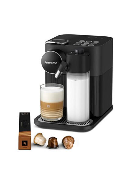 Nespresso F541 Gran Lattissima Siyah Süt Çözümlü Kahve Makinesi