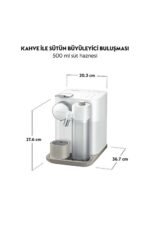 Nespresso F541 White Gran Lattissima Kahve Makinesi, Beyaz - Görsel 3