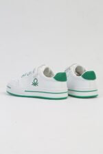 United Colors of Benetton Beyaz-Yeşil Çocuk Sneaker BNI-10029-Beyaz Yesil - Görsel 3
