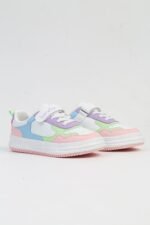 United Colors of Benetton Çok Renkli Çocuk Sneaker BNI-10025-Beyaz Pudra - Görsel 2