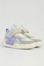 United Colors of Benetton Çok Renkli Çocuk Sneaker BNI-11092-Beyaz Lila - Görsel 3