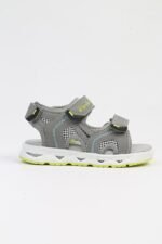 United Colors of Benetton Gri Çocuk Kumaş Sandalet BNI-10118-Gri