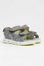 United Colors of Benetton Gri Çocuk Kumaş Sandalet BNI-10118-Gri - Görsel 2