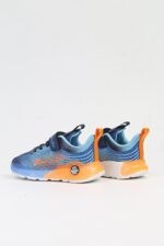 United Colors of Benetton Mavi-Turuncu Çocuk Kumaş Sneaker BNI-10277-Mavi Turuncu - Görsel 3