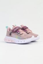 United Colors of Benetton Pudra-Mor Çocuk Kumaş Sneaker BNI-10124-Pudra - Görsel 2