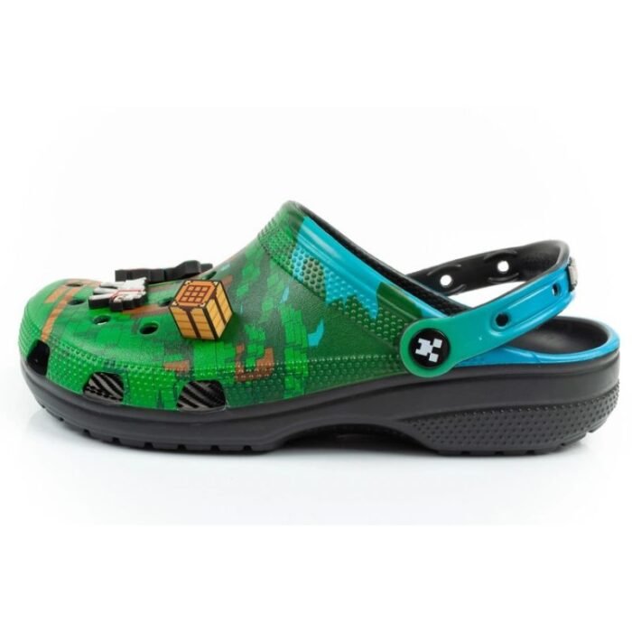 Crocs Class Minecraft M 210829-90H Terlikler - Görsel 2