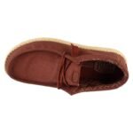Hey Dude Wally Stretch Canvas Kırmızı 41 - Görsel 3