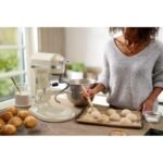 KitchenAid 5KSM60SPXEAC 375W Stand Mikser Krem - Görsel 5