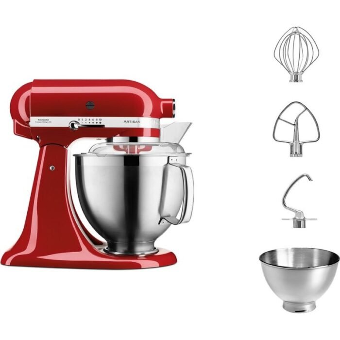 KitchenAid Artisan 5KSM185PSEER Kırmızı - Görsel 5