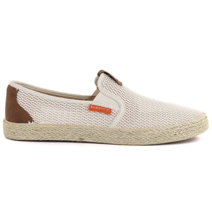 Erkek slip-on espadril bej Bugatti TT15305 - Görsel 2