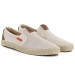Erkek slip-on espadril bej Bugatti TT15305 - Görsel 4