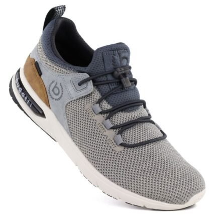 Erkek Spor Ayakkabı Sneaker Gri Bugatti