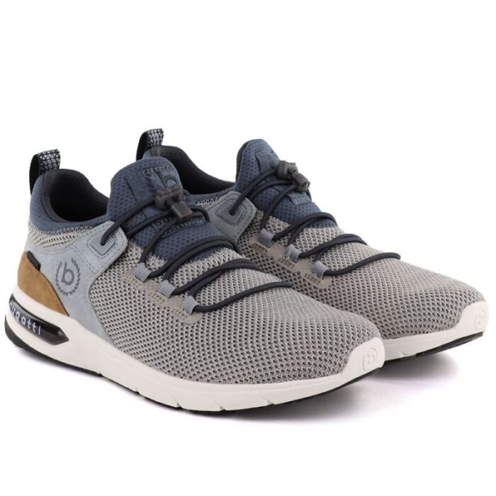 Erkek Spor Ayakkabı Sneaker Gri Bugatti - Görsel 4