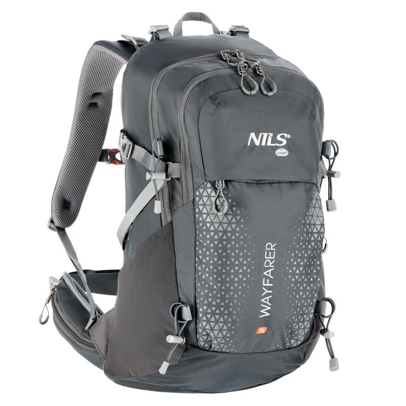 tryoshop-nc1925-gray-wayfarer-35l-nils-camp-travel-backpack-1549179-1 NC1925 GRAY WAYFARER 35L NILS CAMP SEYAHAT SIRT ÇANTASI - Görsel 1