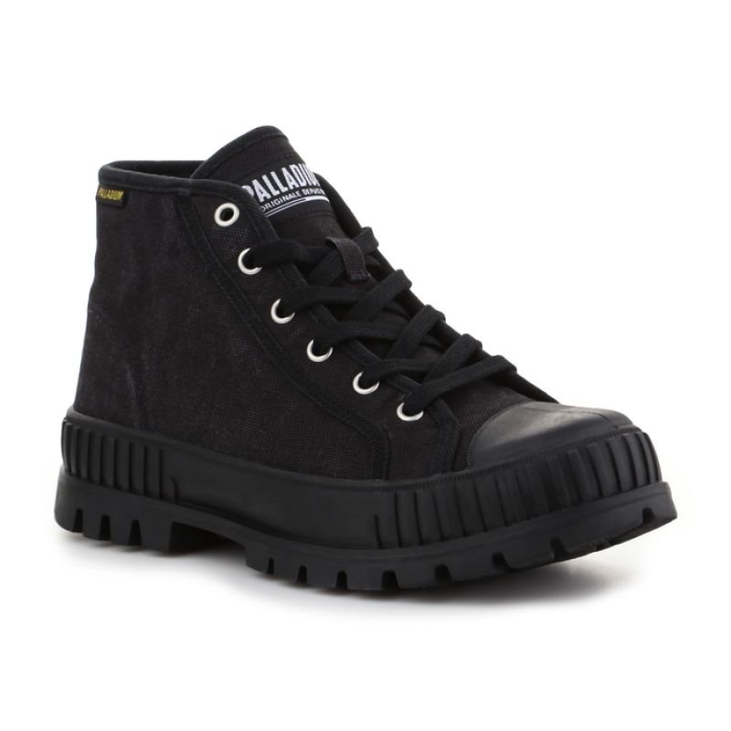 tryoshop-palladium-pallashock-mid-og-black-black-u-shoes-76681-008-m-769918-2 Palladium Pallashock Mid OG Siyah/Siyah U ayakkabı - Görsel 1
