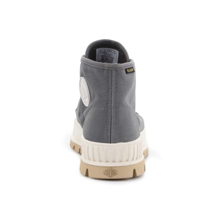 Palladium Pallashock Mid OG Granite Gray U ayakkabı - Görsel 6